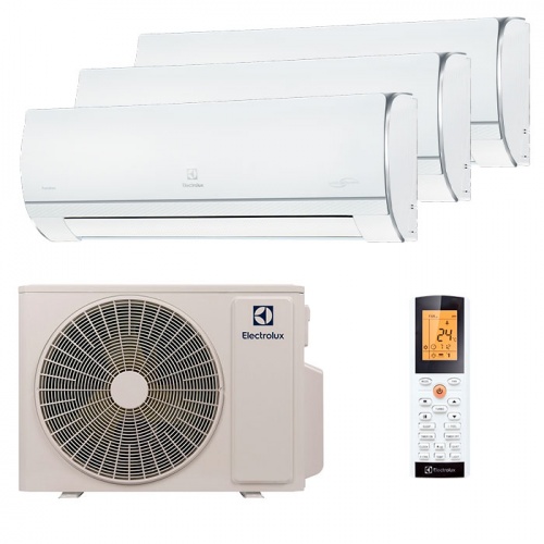 Мульти сплит-система Electrolux на 3 комнаты (20+25+35 кв.м.) Portofino