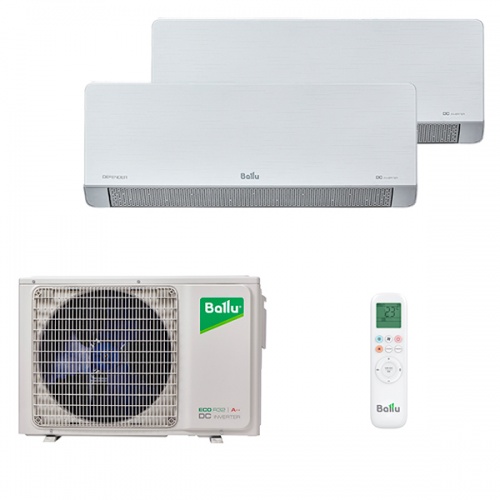 Мульти сплит система Ballu на 2 комнаты (20+25 кв.м) серия Defender