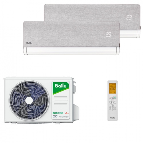 Мульти сплит система Ballu на 2 комнаты (25+25 кв.м) серия Boho